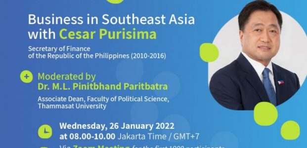 Seminar Online: “Business in Southeast Asia with Cesar Purisima”