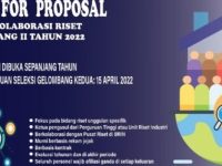 Call for Proposal Program Pusat Kolaborasi Riset